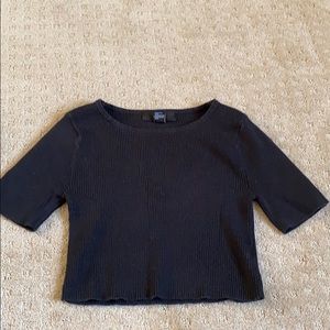 Short Sleeve Crop Top